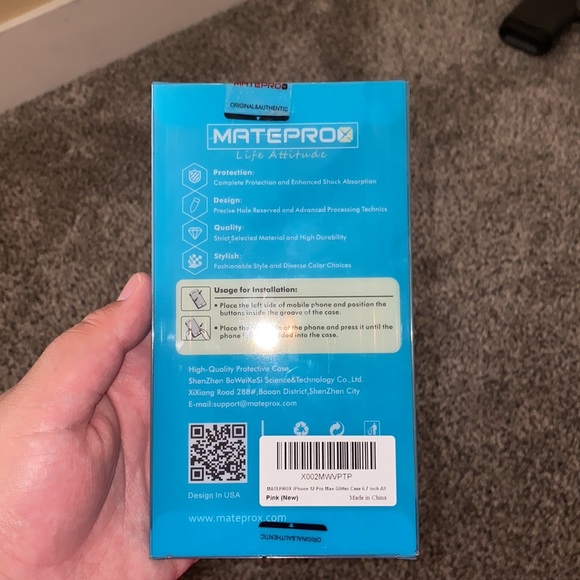 New iPhone 12 Pro Max glitter case - Picture 3 of 3